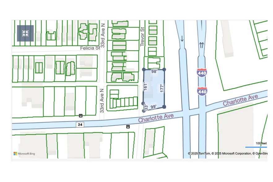 More Photos Of 3214 Charlotte Ave, Nashville Land For Sale