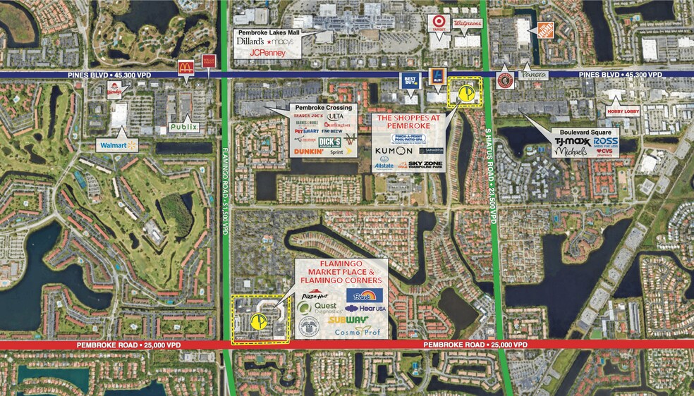 More Photos Of 12315-12389 Pembroke Rd, Pembroke Pines Unknown For Lease