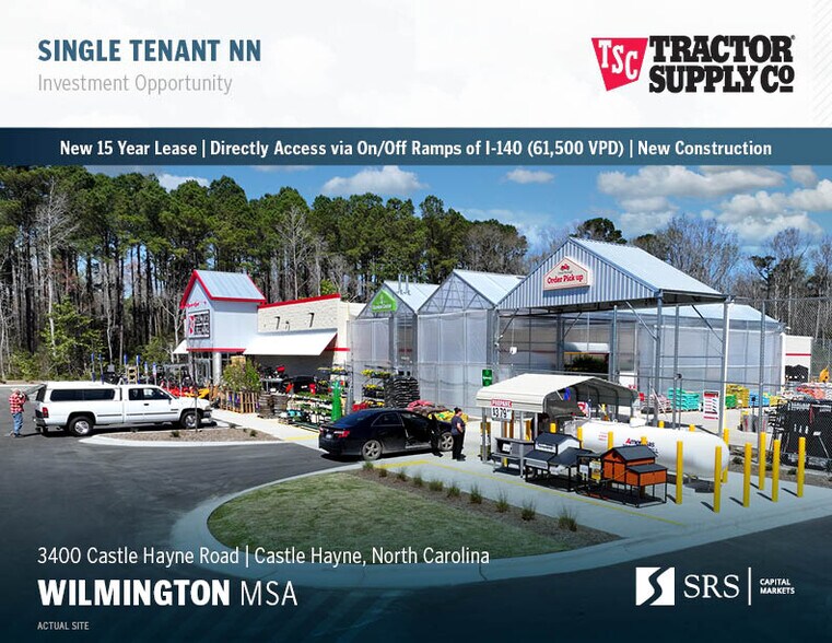 Primary Photo Of 3400 Castle Hayne Rd, Castle Hayne Freestanding For Sale