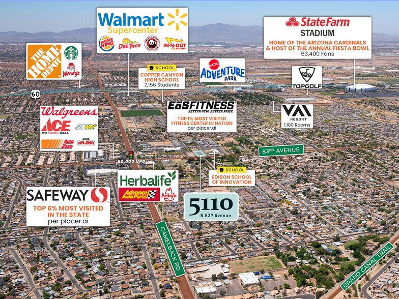 More Photos Of 5110 N 83rd Ave, Glendale Land For Lease
