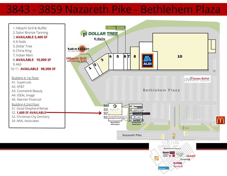 More Photos Of 3843 Nazareth Pike, Bethlehem Unknown For Lease