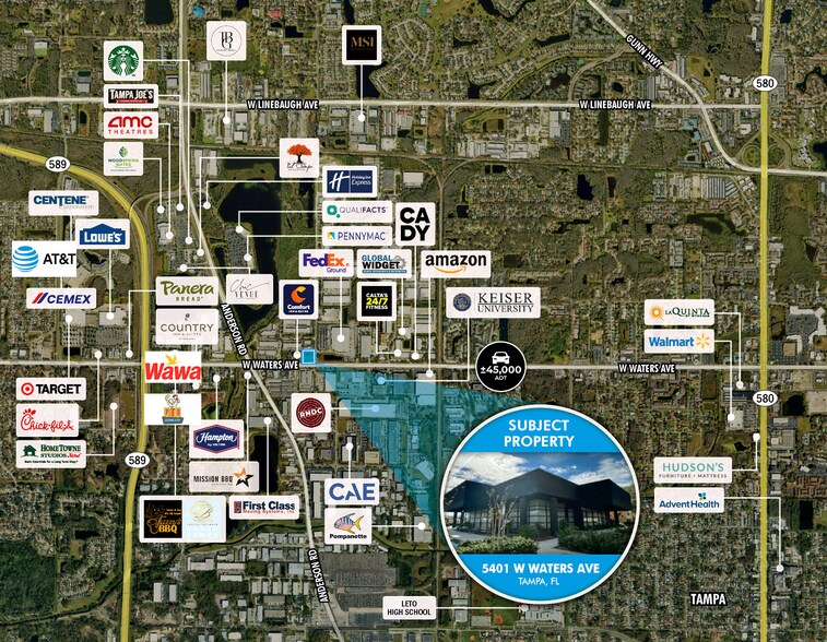 More Photos Of 5401 W Waters Ave, Tampa Freestanding For Sale