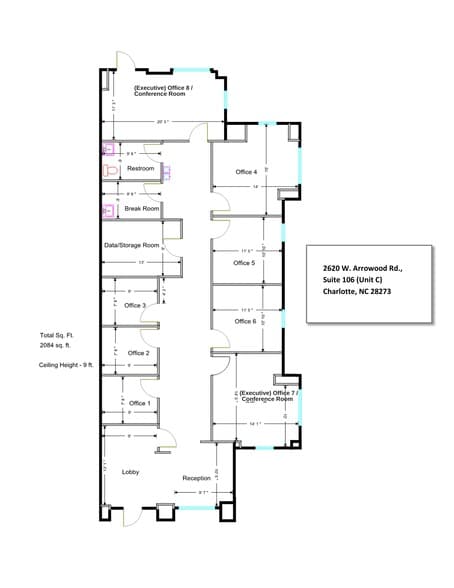 More Photos Of 2620 Arrowood Rd, Charlotte Medical For Sale