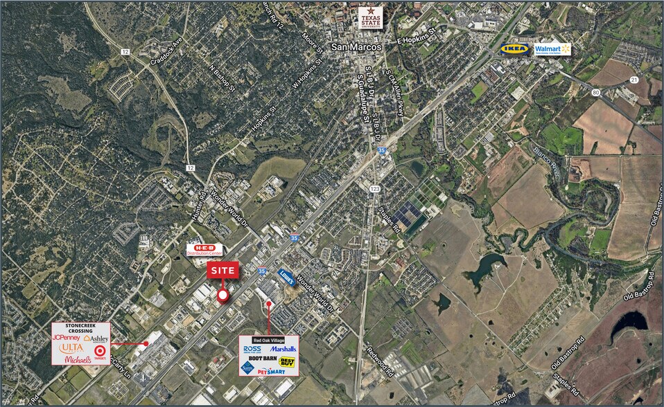 More Photos Of 2420 S IH-35, San Marcos Land For Sale