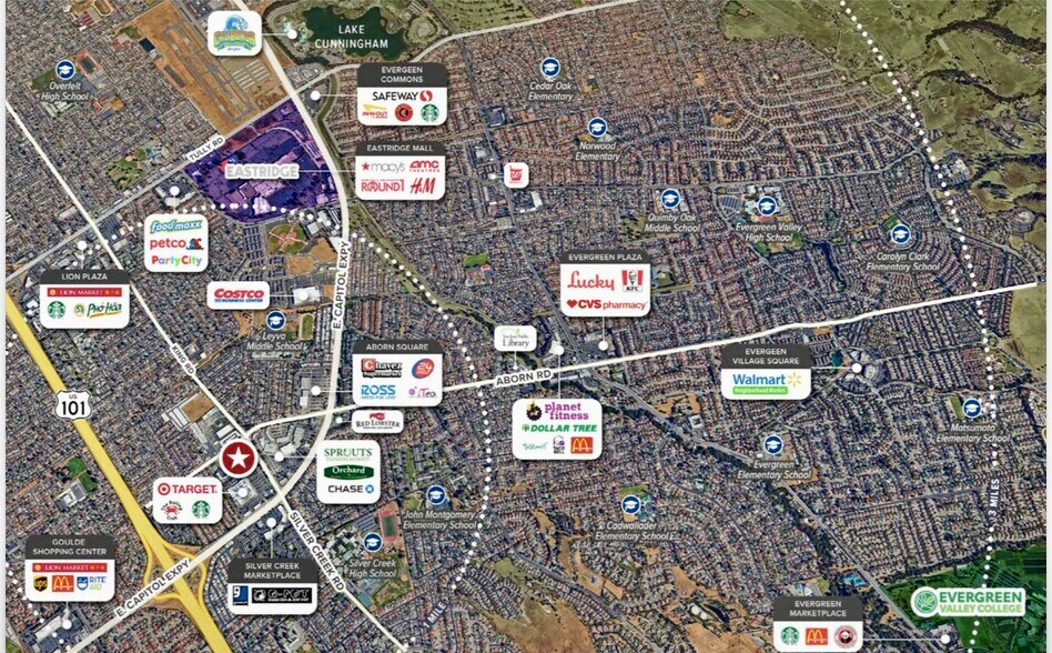 More Photos Of 3005 Silver Creek Rd, San Jose Freestanding For Sale