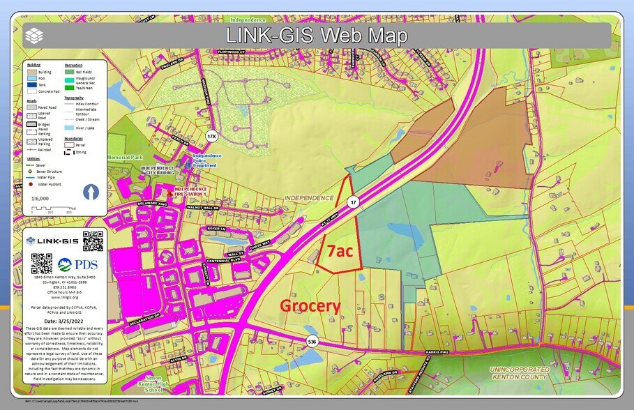 More Photos Of 2324 Harris Pike, Independence Land For Sale