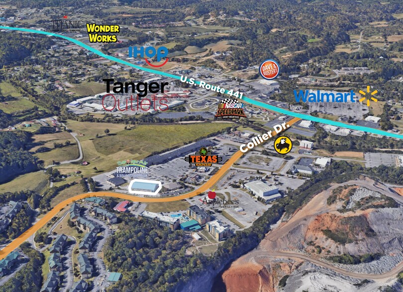 More Photos Of 266 Collier Dr, Sevierville Freestanding For Lease