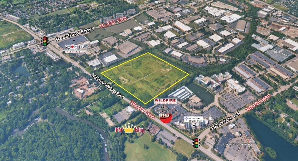 More Photos Of 1300 Milwaukee Ave, Buffalo Grove Land For Sale