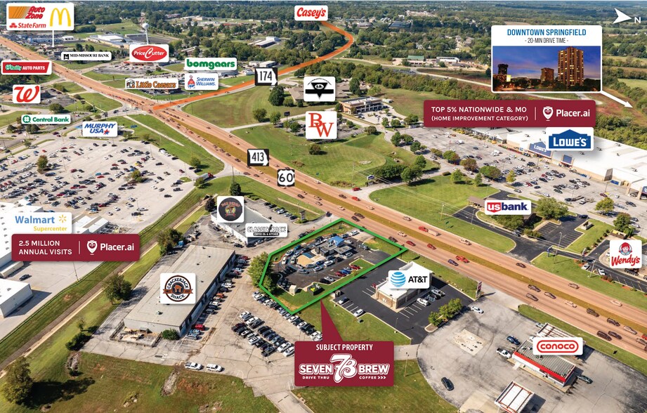 More Photos Of 1234 E US 60 Hwy, Republic General Retail For Sale