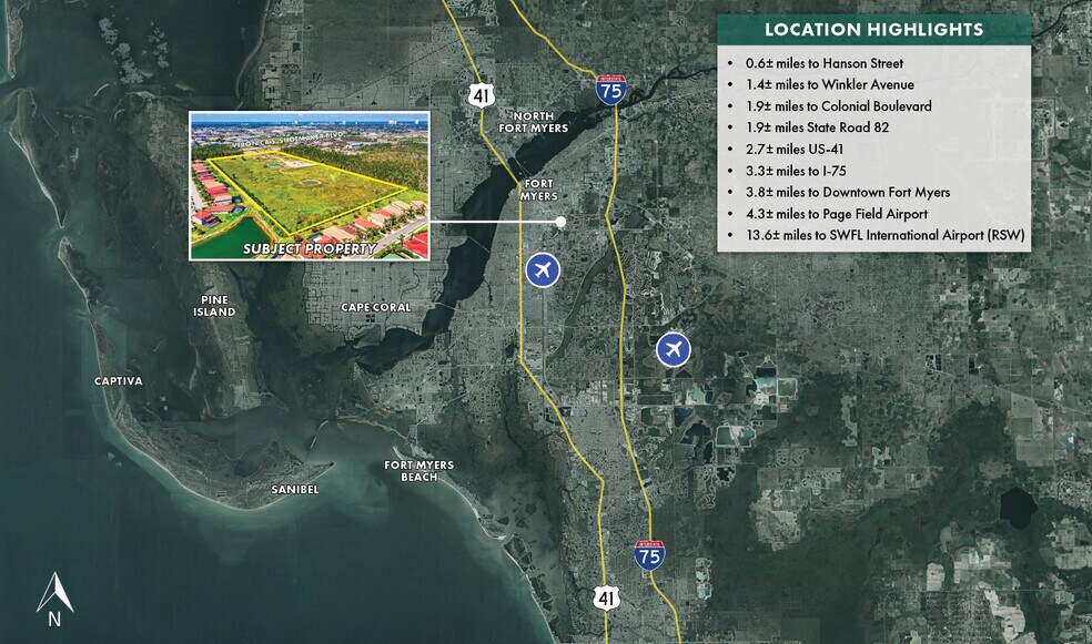 More Photos Of 3840 / 3841 Van Buren, Fort Myers Land For Sale