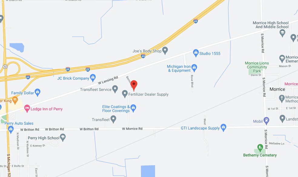 More Photos Of 10601 Bennett Dr, Morrice Warehouse For Sale