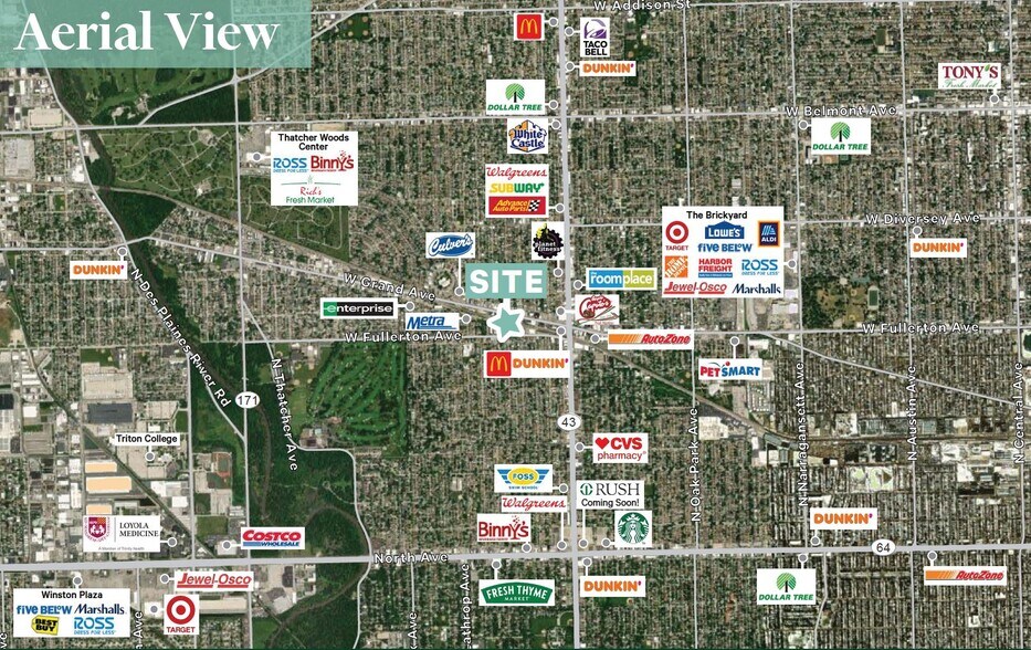 More Photos Of 7411 W Grand Ave, Elmwood Park Land For Lease