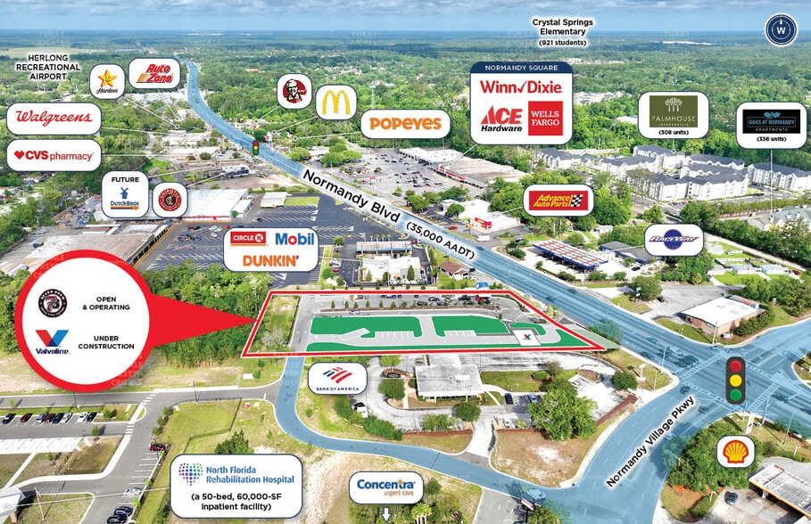 More Photos Of 7788 Normandy Blvd, Jacksonville Fast Food For Sale