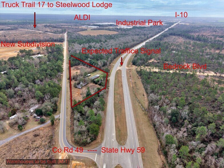 More Photos Of 31775 Hwy 59, Loxley Land For Sale