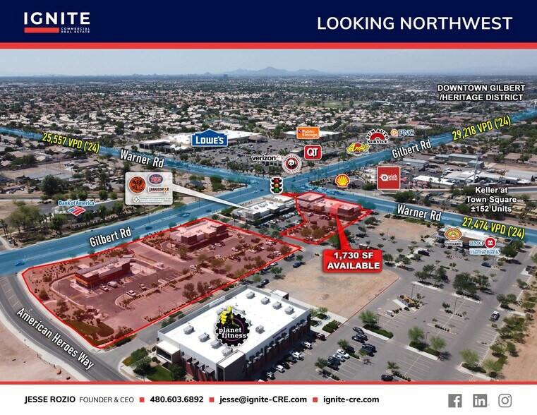 More Photos Of 35 E Warner Rd, Gilbert General Retail For Lease