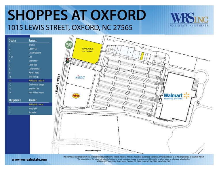 Primary Photo Of 1015 Lewis St, Oxford General Retail For Lease