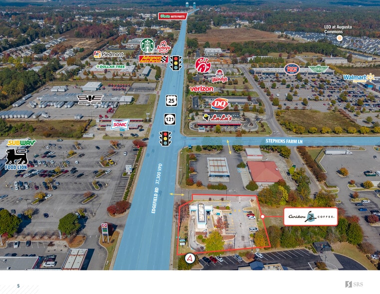 More Photos Of 1029 Edgefield Rd, North Augusta Fast Food For Sale