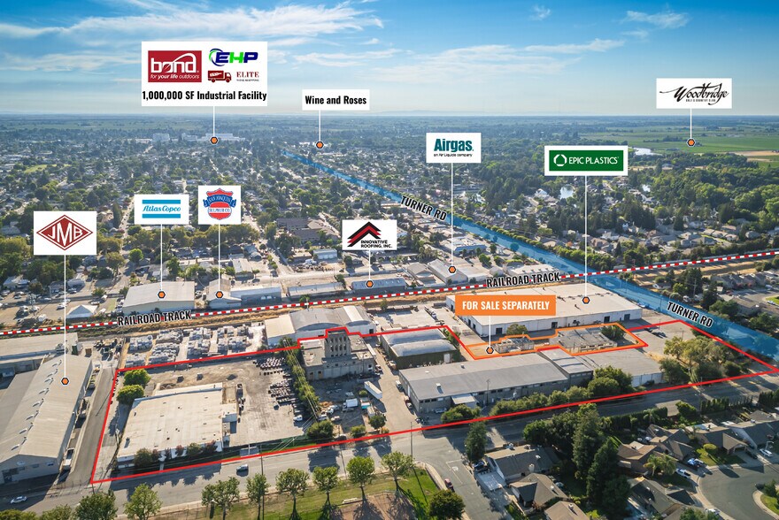 Primary Photo Of 701 N Stockton St, Lodi Manufacturing For Sale