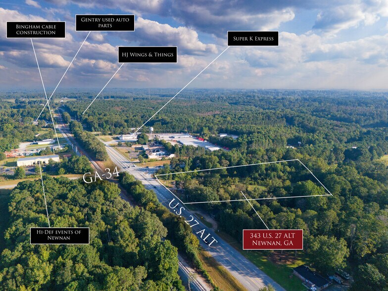 More Photos Of 343 GA-16, Newnan Land For Sale