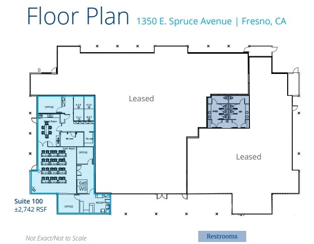 More Photos Of 1350 E Spruce Ave, Fresno Office For Lease
