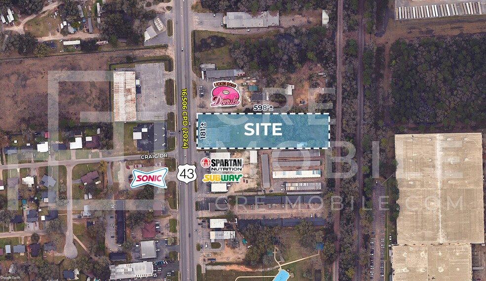 More Photos Of 616 Hwy 43, Saraland Land For Sale