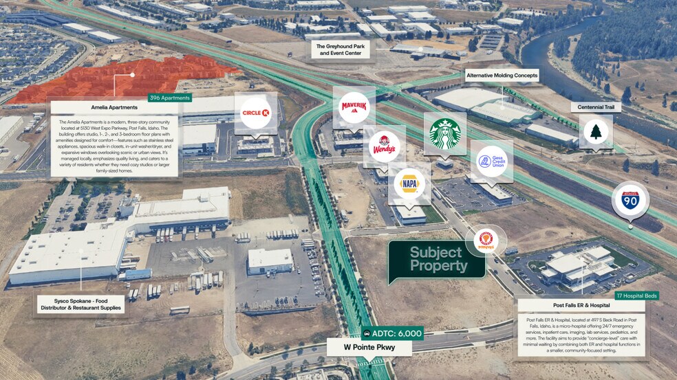 More Photos Of 6190 W Pointe Pky, Post Falls General Retail For Sale