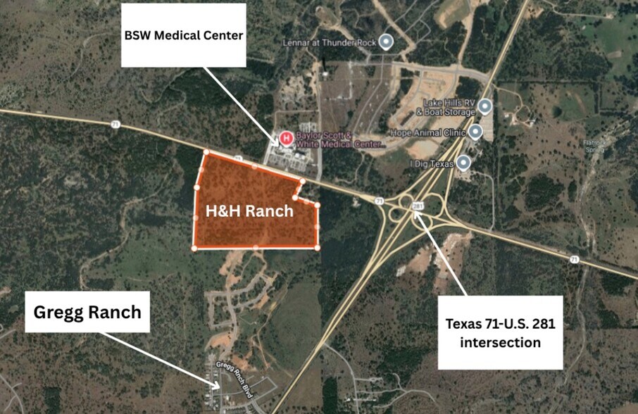 Primary Photo Of State Hwy 71 hwy, Marble Falls Land For Sale