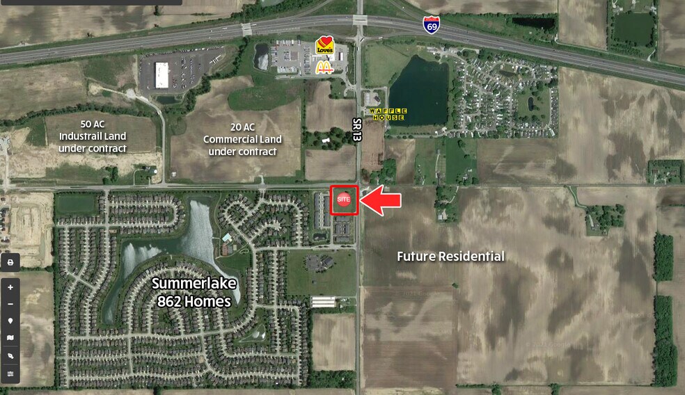 More Photos Of 8010 S In-13, Pendleton Freestanding For Lease