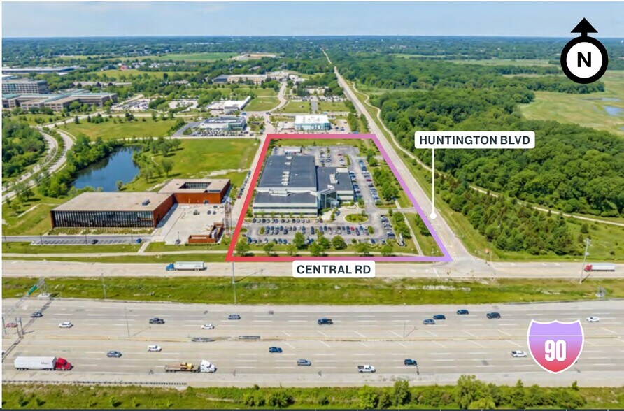 More Photos Of 2400 Huntington Blvd, Hoffman Estates Flex For Sale