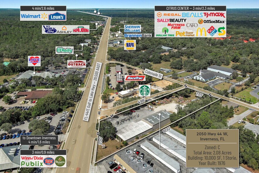 More Photos Of 2050 Highway 44 W, Inverness Land For Sale