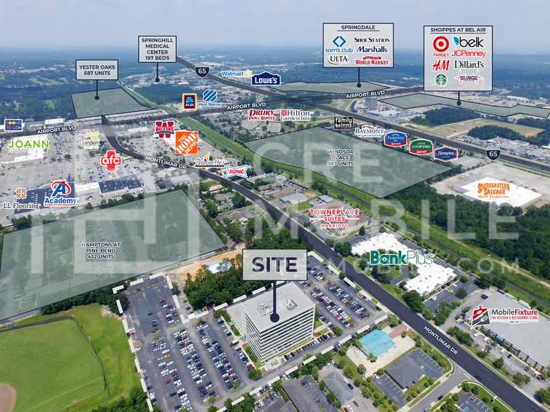 More Photos Of 1110 Montlimar Dr, Mobile Office For Lease