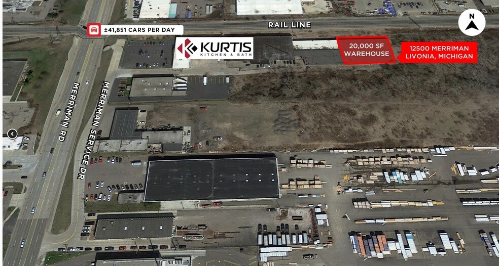 More Photos Of 12500 Merriman Rd, Livonia Manufacturing For Lease