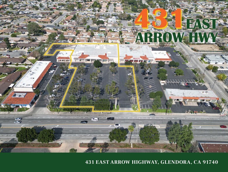 More Photos Of 411-441 E Arrow Hwy, Glendora Unknown For Lease