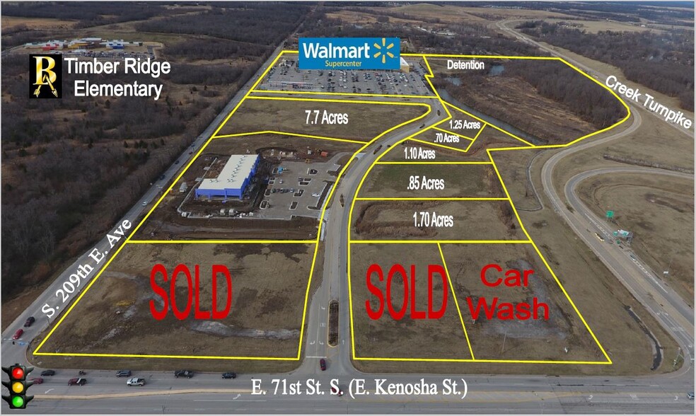 Primary Photo Of 209th & 71st St, Broken Arrow Land For Sale