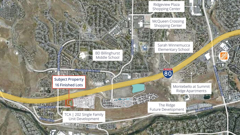 Primary Photo Of Robb Drive & 1-80, Reno Land For Sale