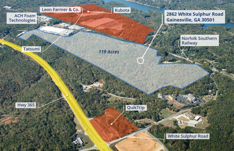 More Photos Of 2862 White Sulphur Rd, Gainesville Land For Sale