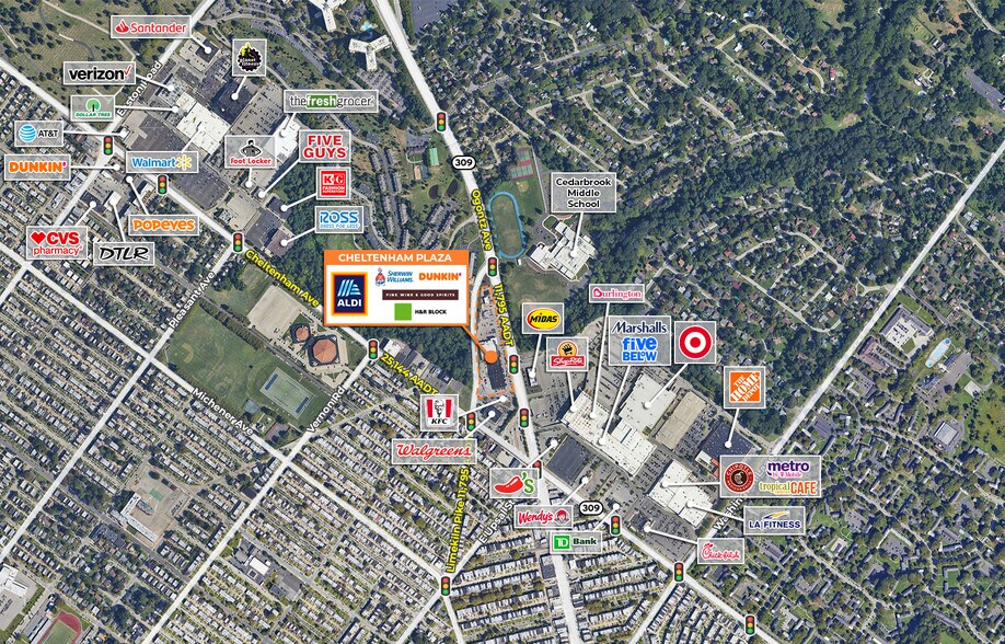 More Photos Of 8100-8499 Limekiln Pike, Wyncote Unknown For Lease