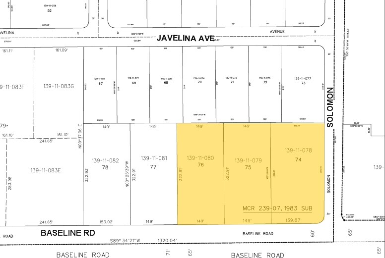 More Photos Of 952 E Baseline Rd, Mesa Warehouse For Lease