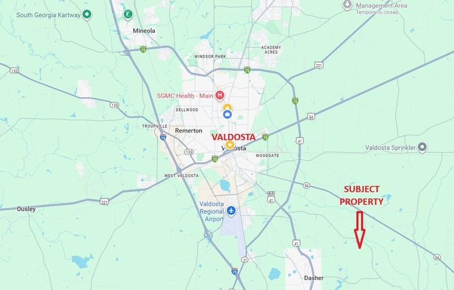 More Photos Of 4308 Hickory Grove Rd N, Valdosta Land For Sale