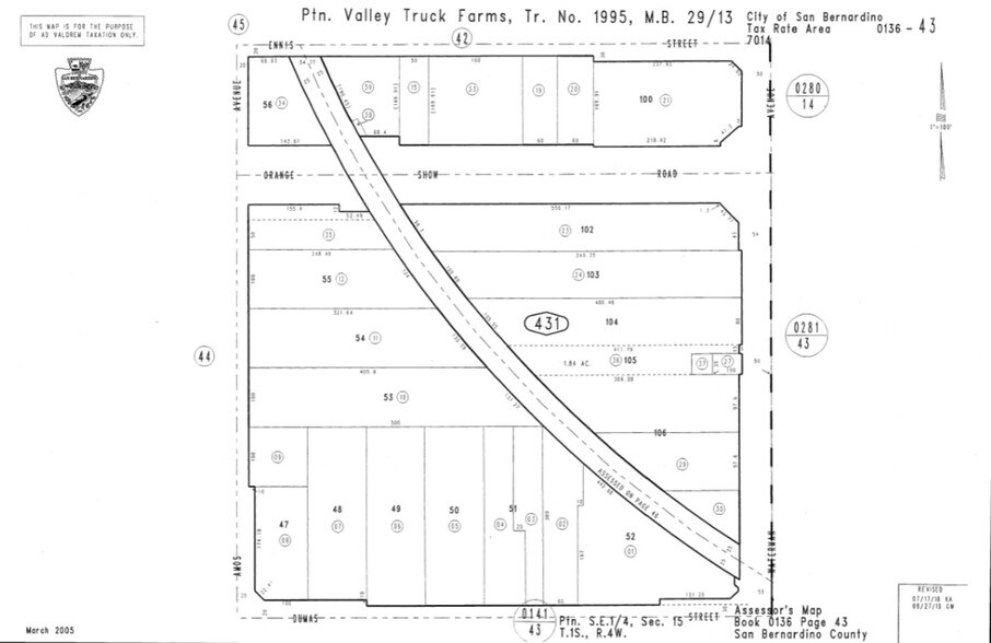 More Photos Of South Amos Street, San Bernardino Land For Lease