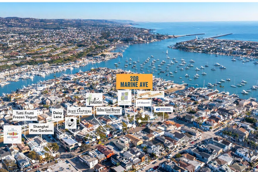 More Photos Of 208 Marine Ave, Newport Beach Storefront Retail Residential For Lease