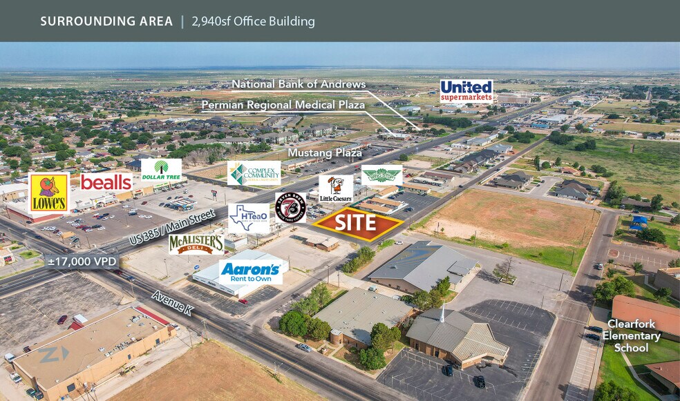 More Photos Of 103 NE Avenue L, Andrews Office For Sale