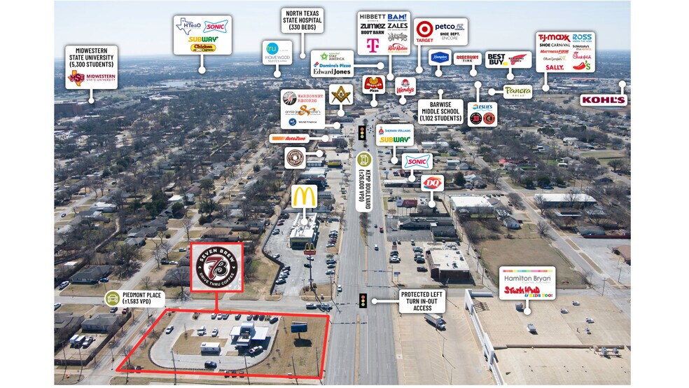 More Photos Of 2406 Piedmont Place, Wichita Falls Fast Food For Sale