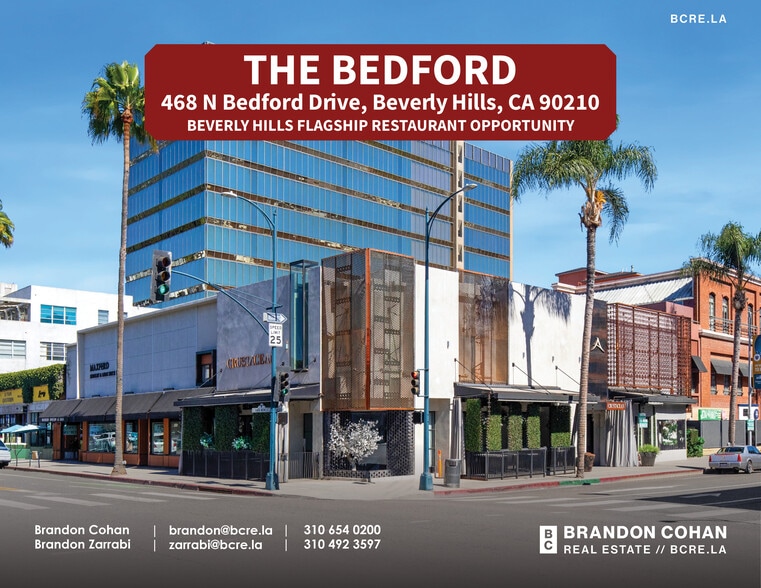 Primary Photo Of 468 N Bedford Dr, Beverly Hills Storefront For Lease