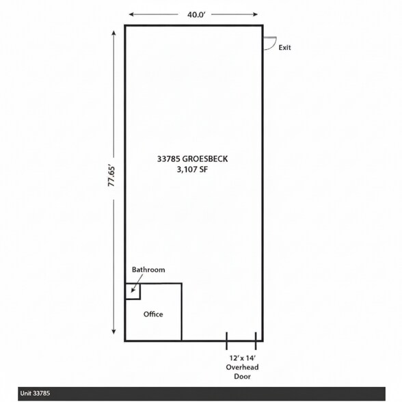 More Photos Of 33785 Groesbeck Hwy, Fraser Warehouse For Lease