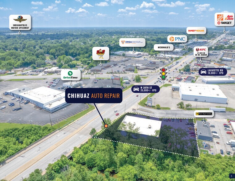 More Photos Of 4250 W 38th St, Indianapolis Auto Repair For Sale