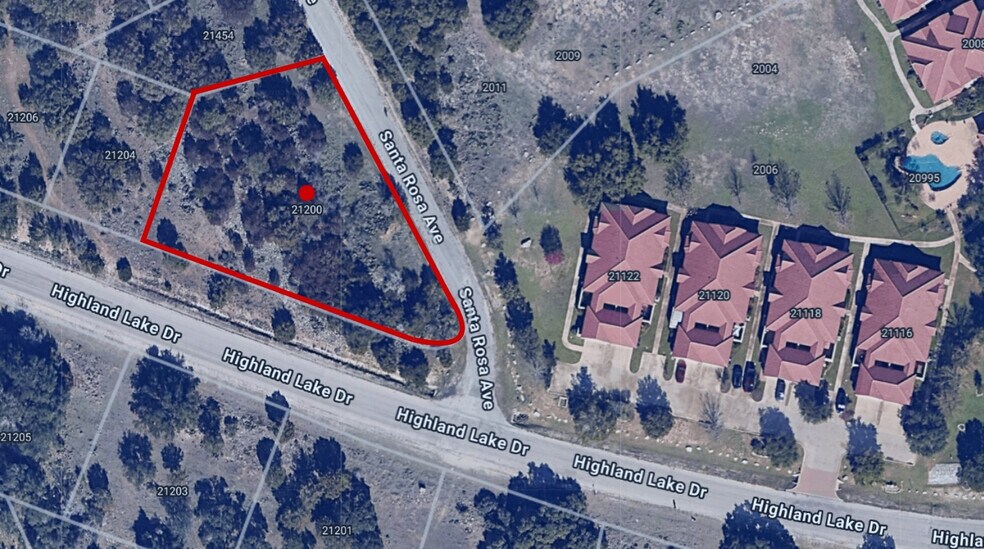 Primary Photo Of 21200 Highland Lk, Leander Land For Sale