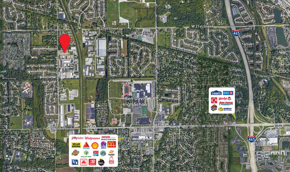 More Photos Of 8203-8295 Indy Ct, Indianapolis Light Distribution For Lease