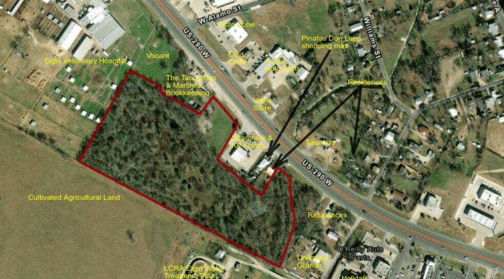 More Photos Of 300 W Highway 290 A, Elgin Land For Sale
