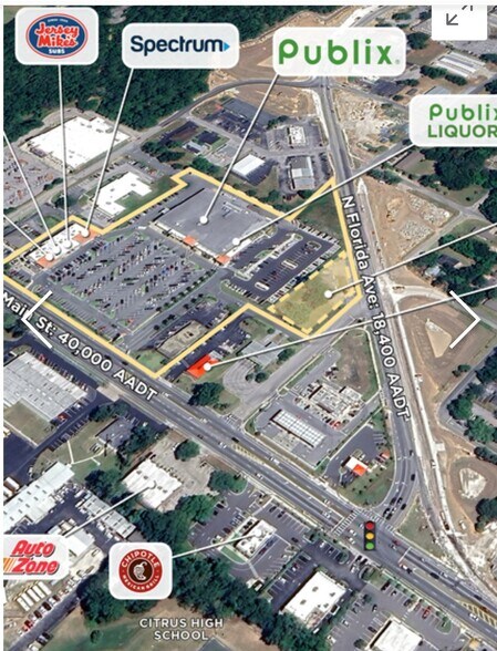 More Photos Of 805 W Main St, Inverness Freestanding For Lease